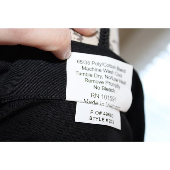 ChefsCloset Long Sleeve Basic Knot Button Chef Coat size L - Picture 10 of 11